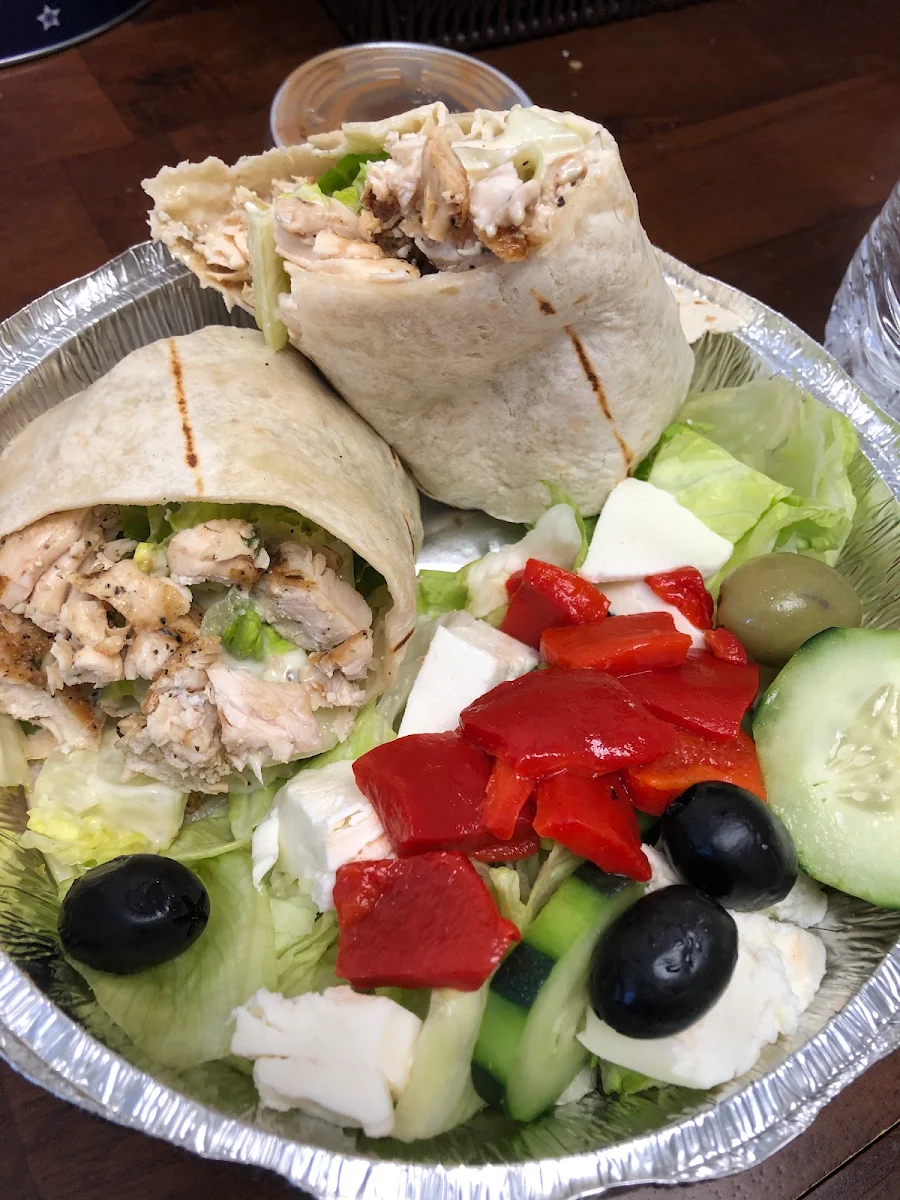 Grilled Chicken Caesar Wrap