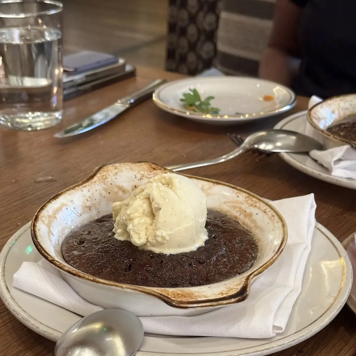 Warm Sticky Toffee Date Pudding NF