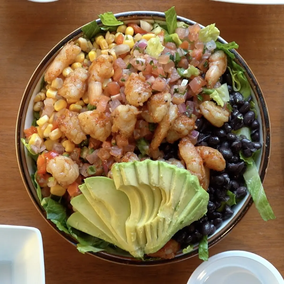 Agave Shrimp and Elote