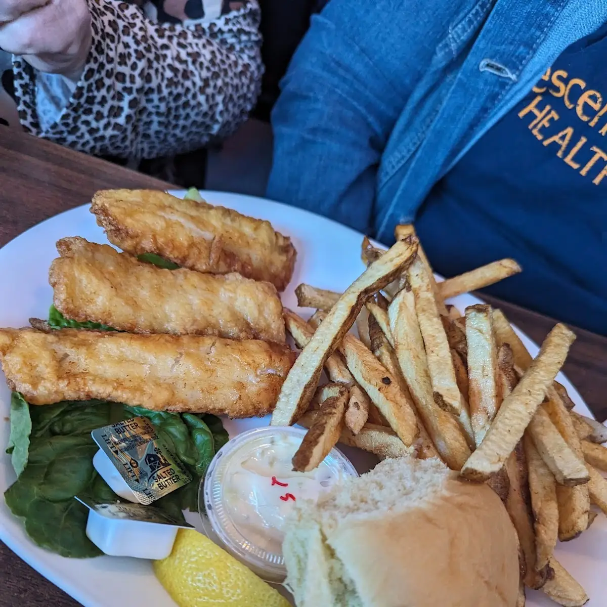3 Pieces Golden Battered Cod