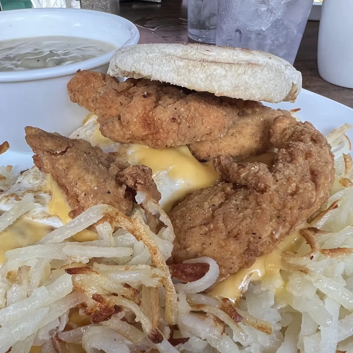 Magic Muffin with Chicken Tenders