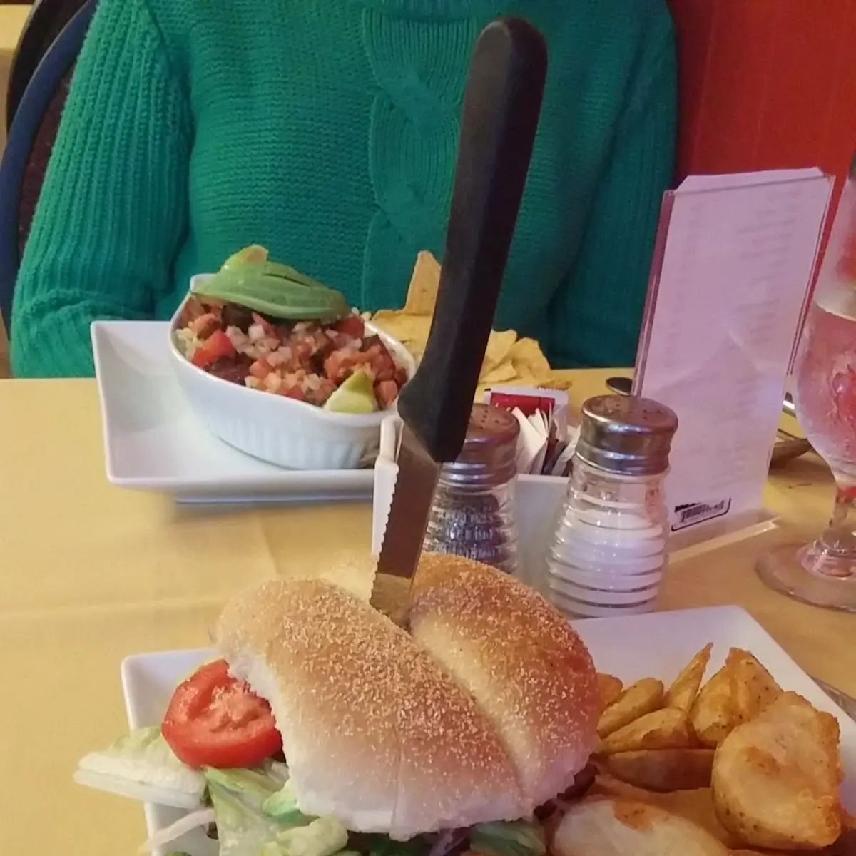 Rib Burger