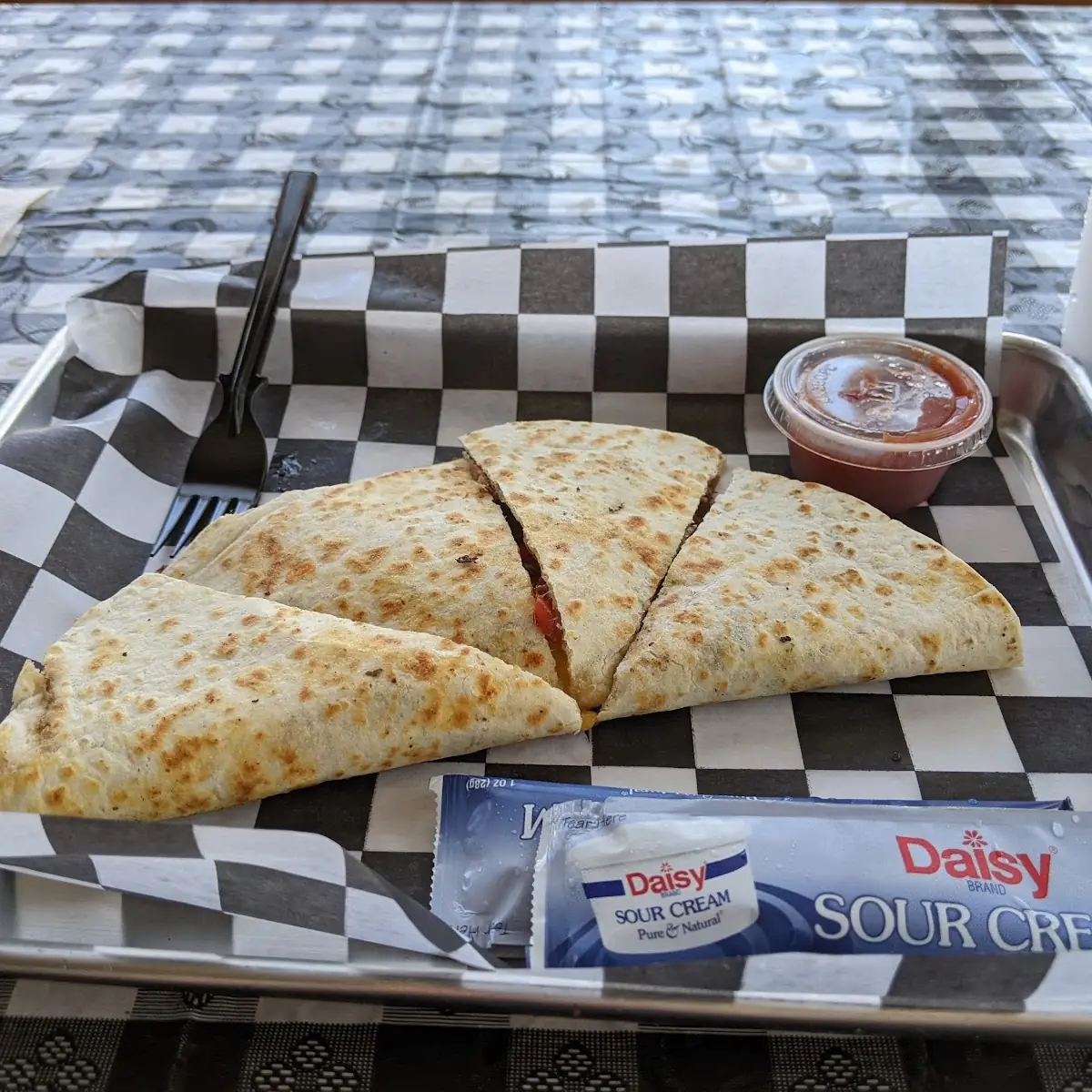 Brisket Quesadilla