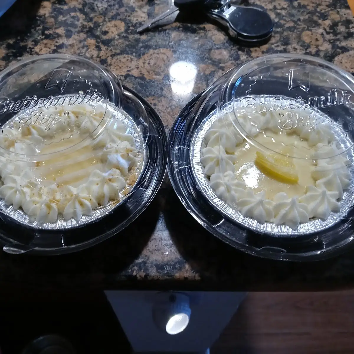 Lemon Ice Pie and Key Lime Pie