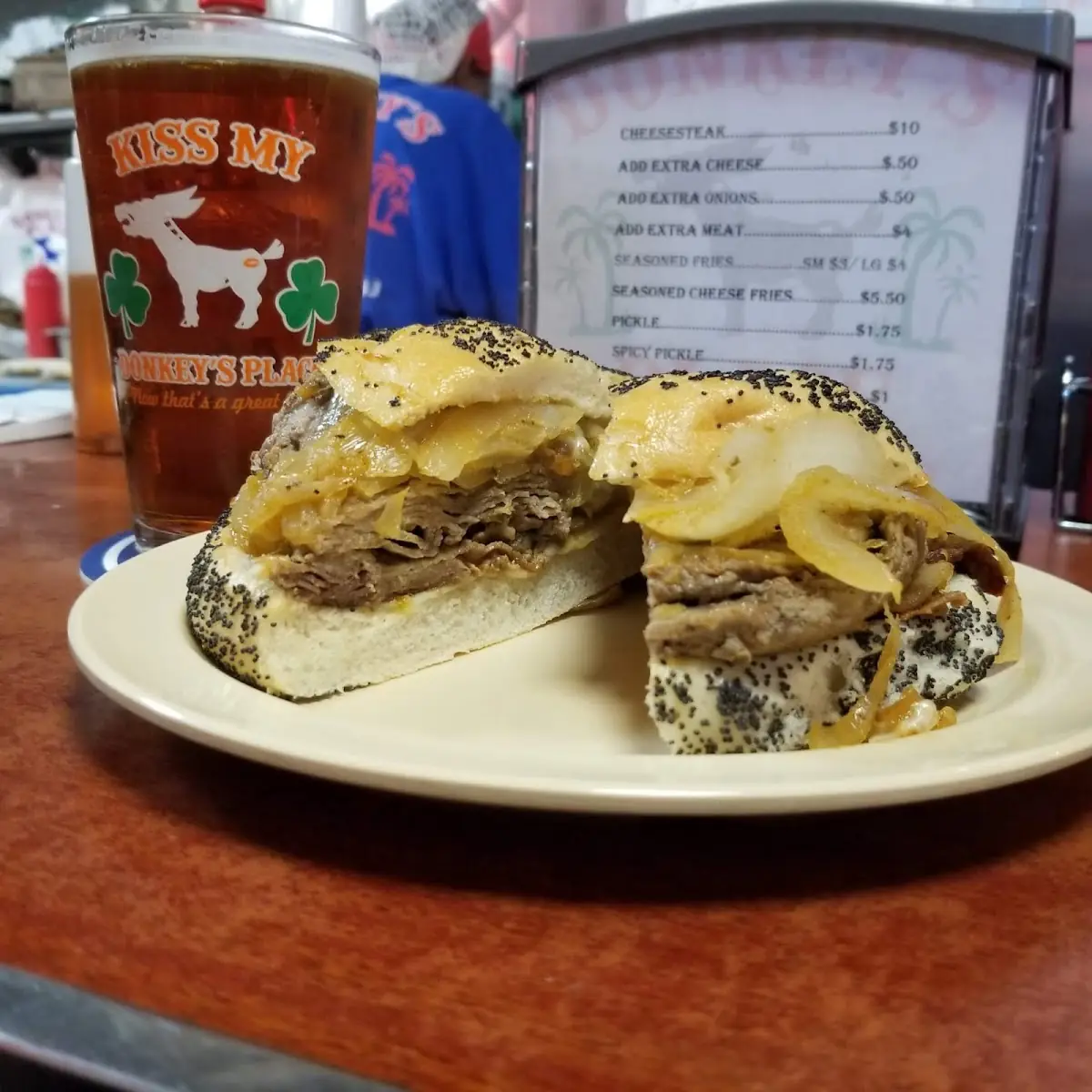 Cheese Steak with Onions