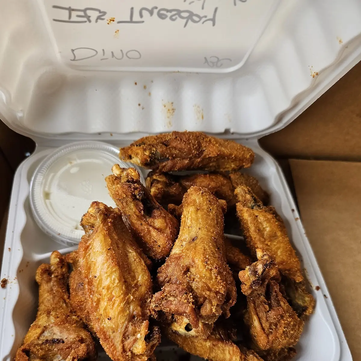 Jumbo Dry Rub Wings
