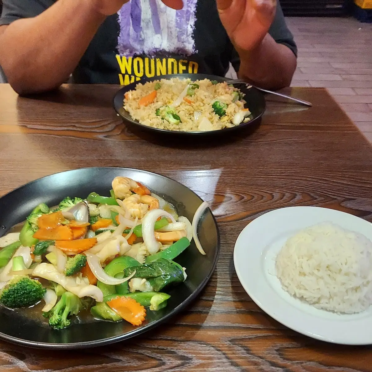 Stir Fried Seafood