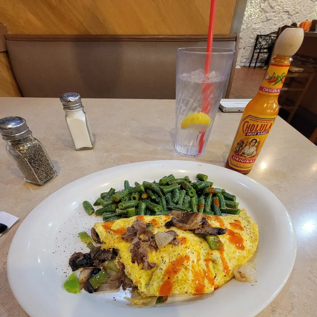 Philly Cheese Steak Omelette