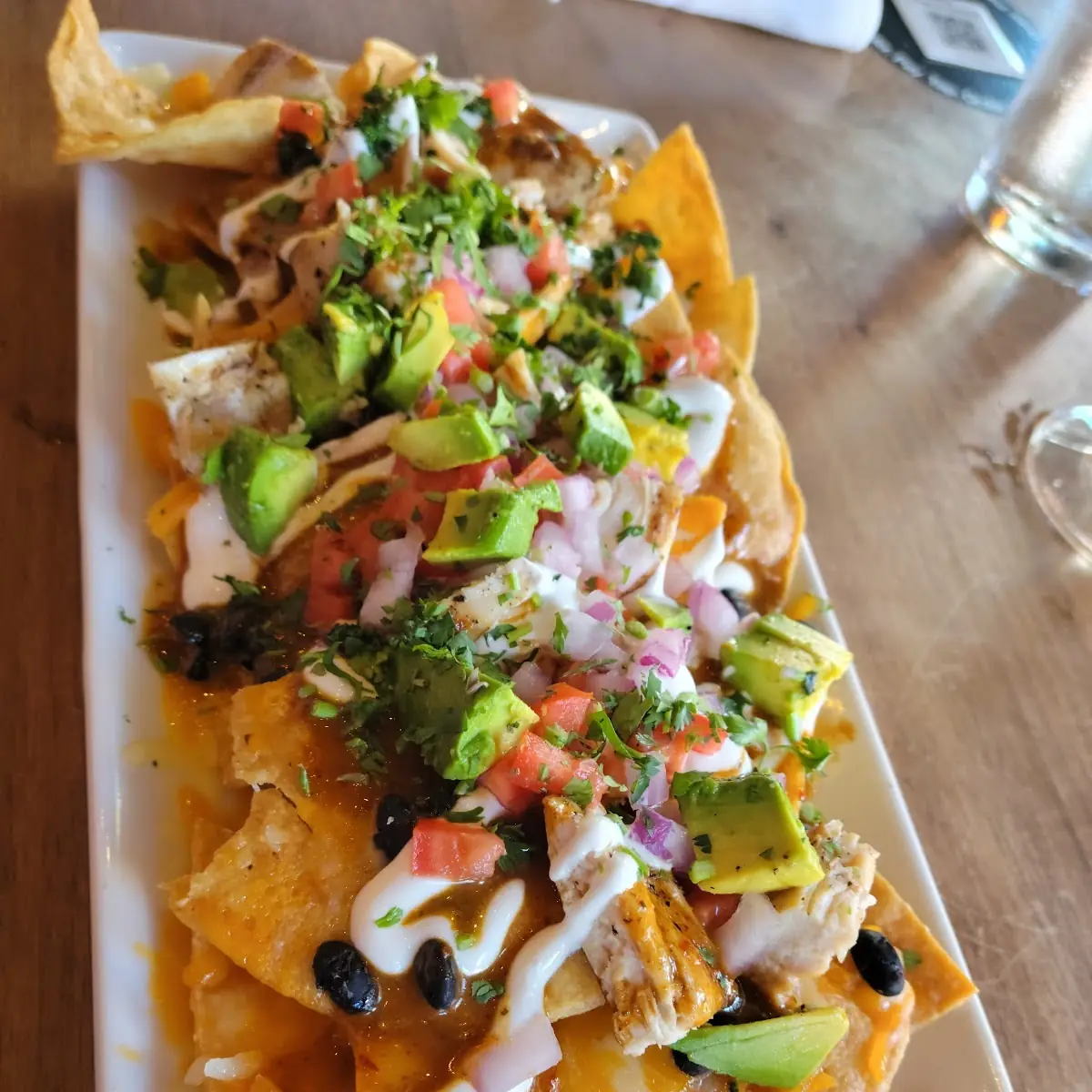 Roasted Chicken Nachos