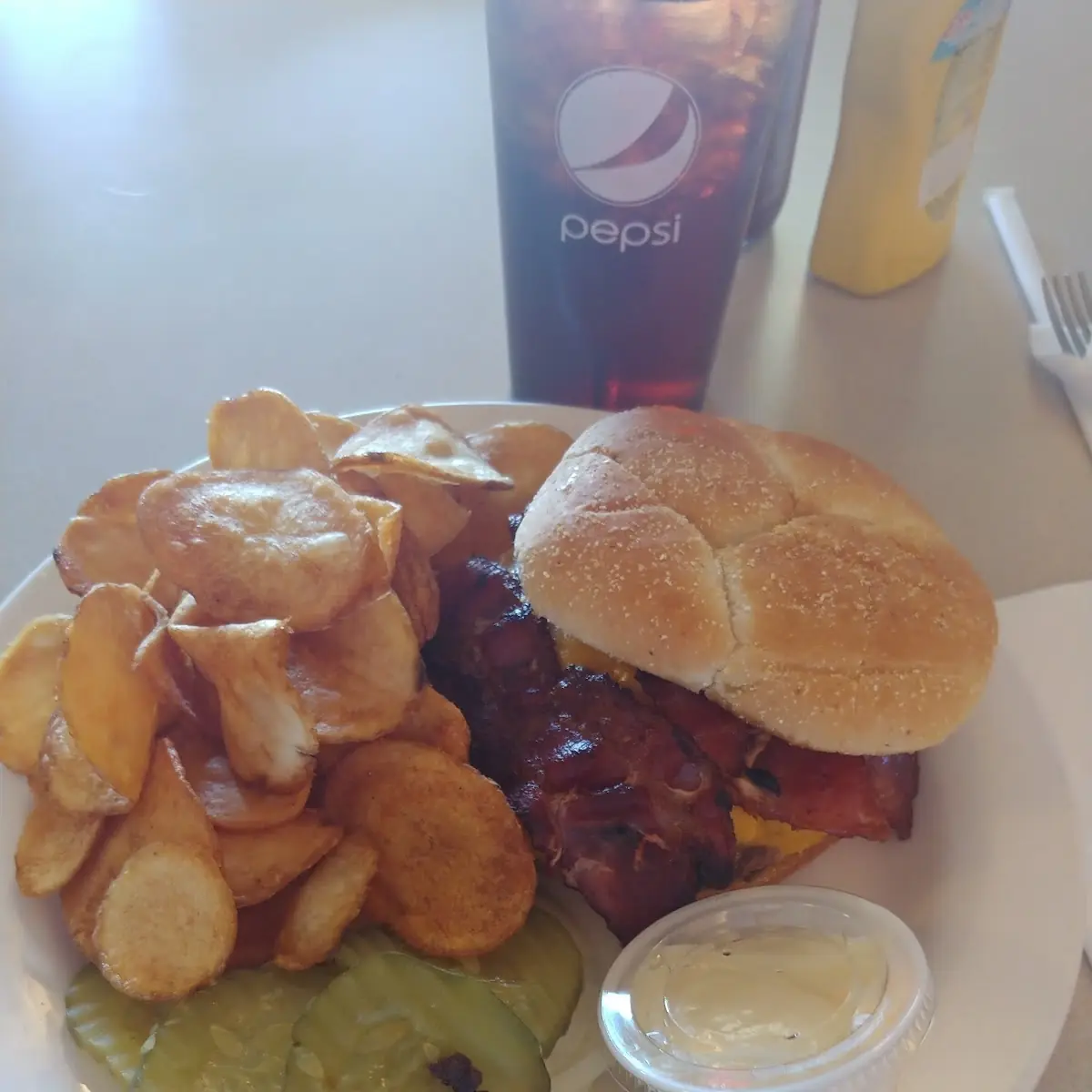 Bacon Cheddar Burger