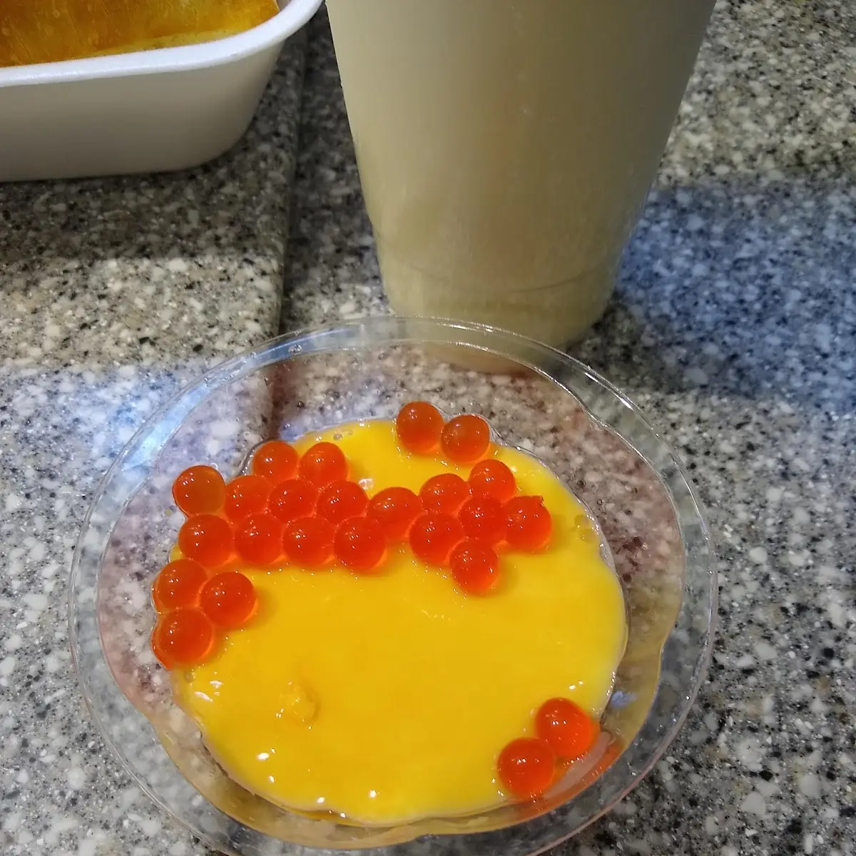 D3 Banh Pudding Xoai Mango Pudding