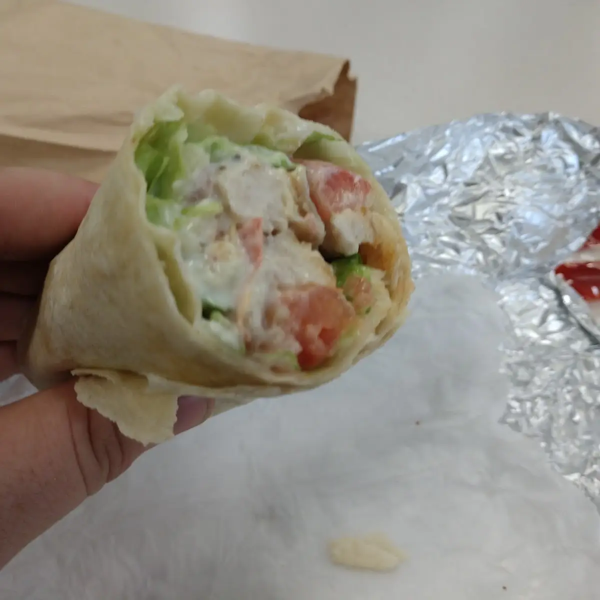 Grilled Chicken Wrap