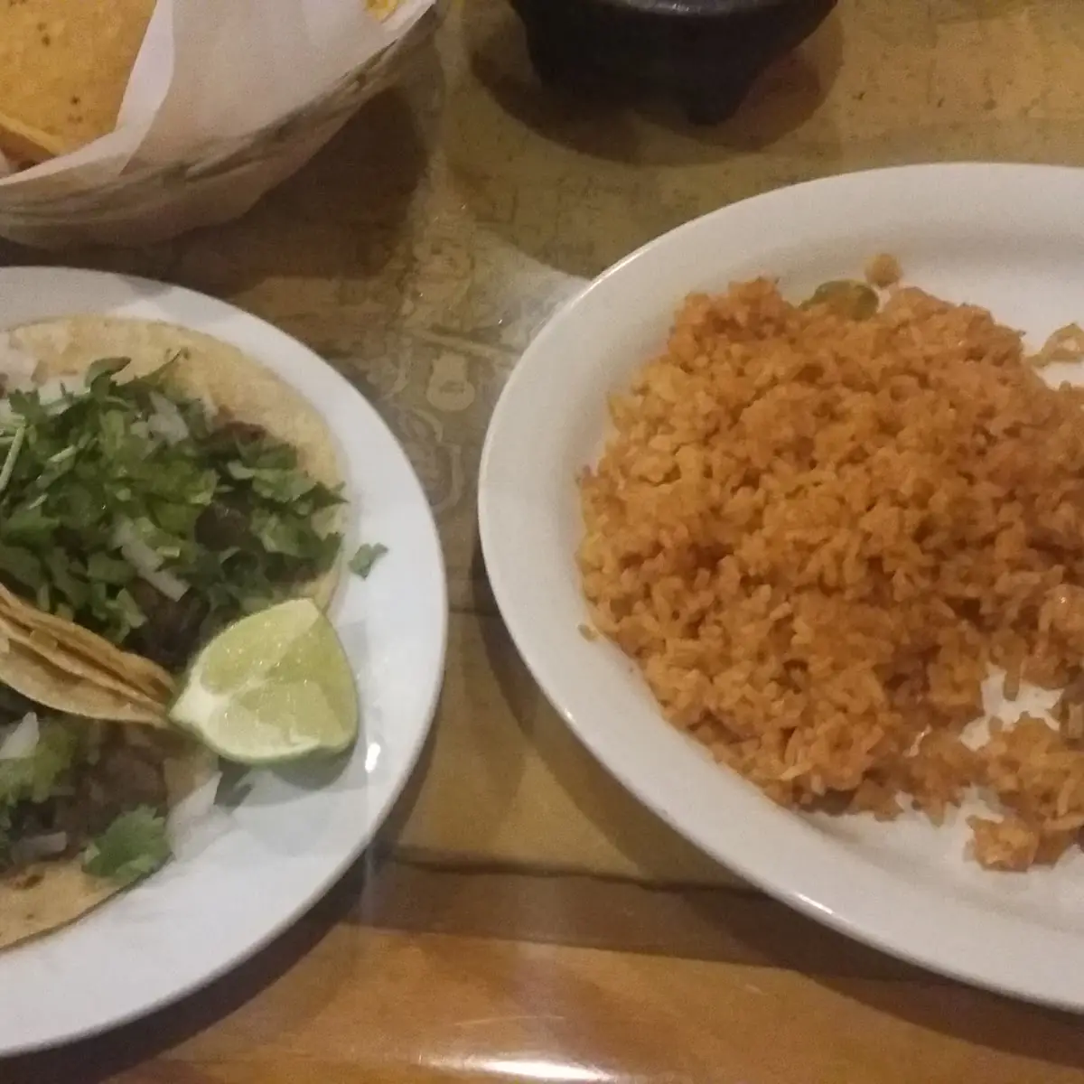 Rice and Refried Beans