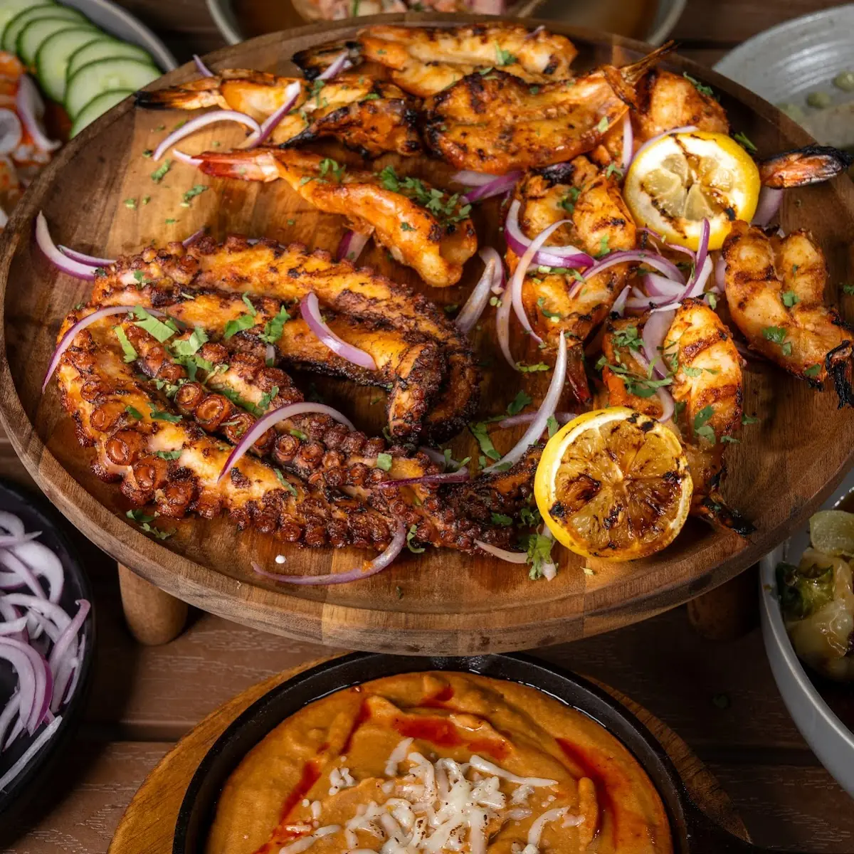 Pulpo Zarandeado