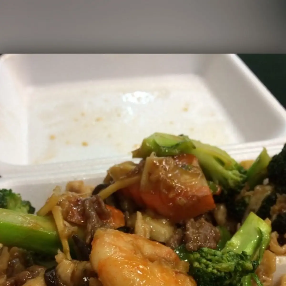 Triple Delight in Garlic Sauce