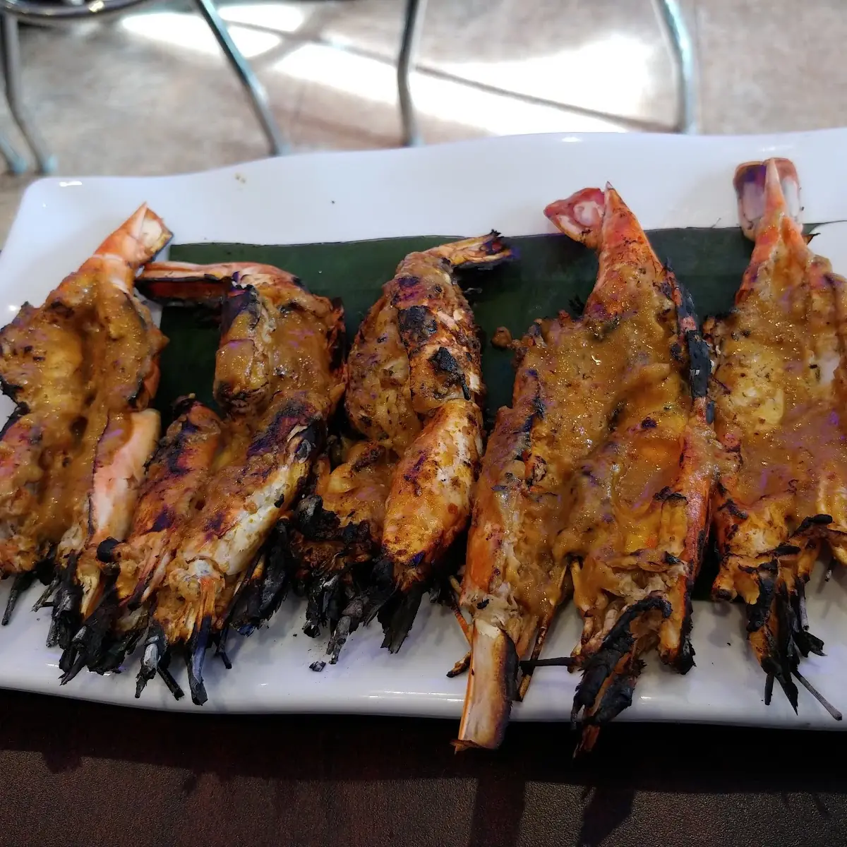 Grilled Shrimp with Padang Sauce
