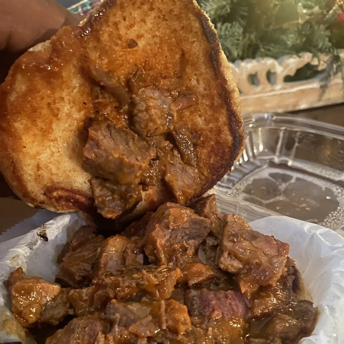 Burnt Ends Sandwich