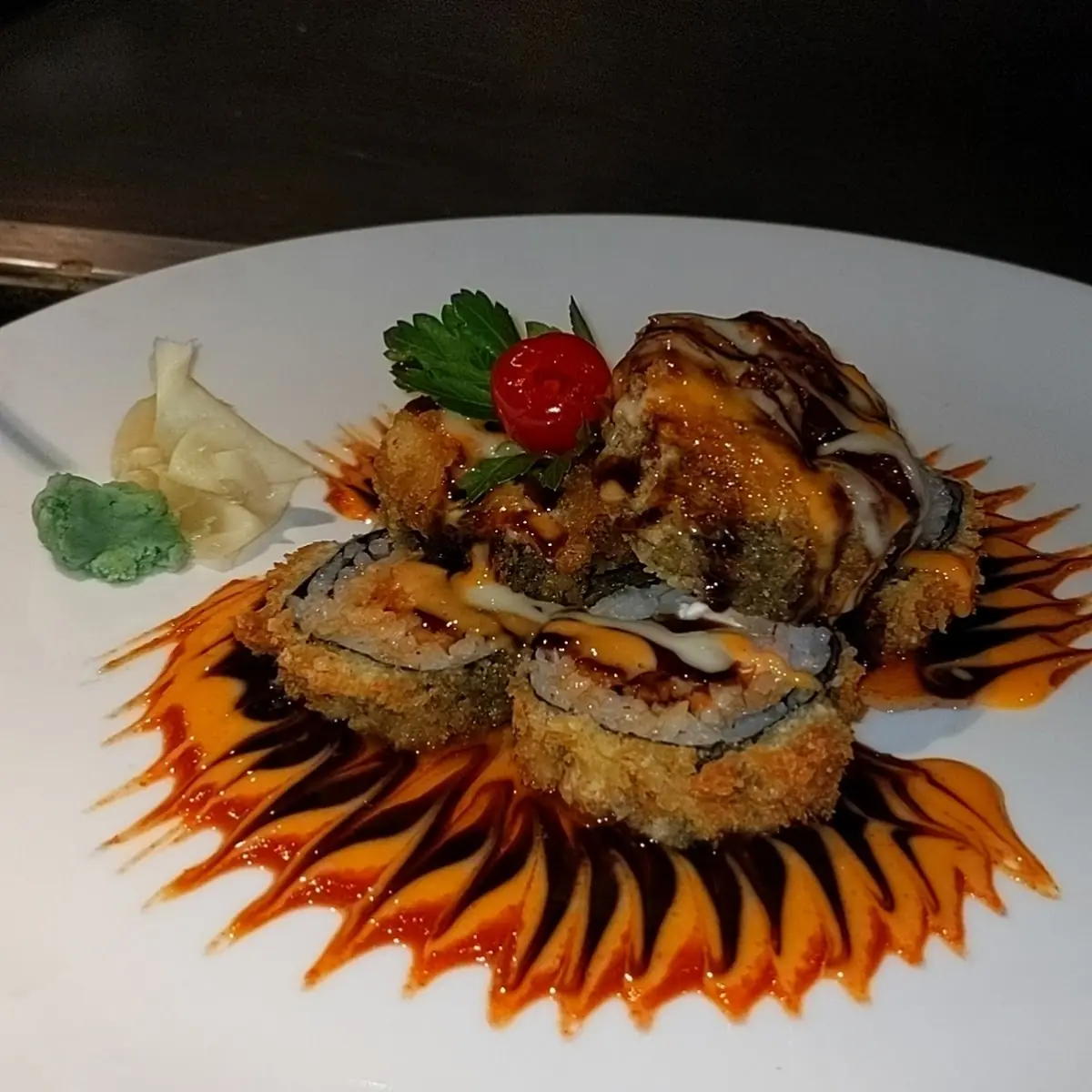 Cherry Bomb Sushi Roll