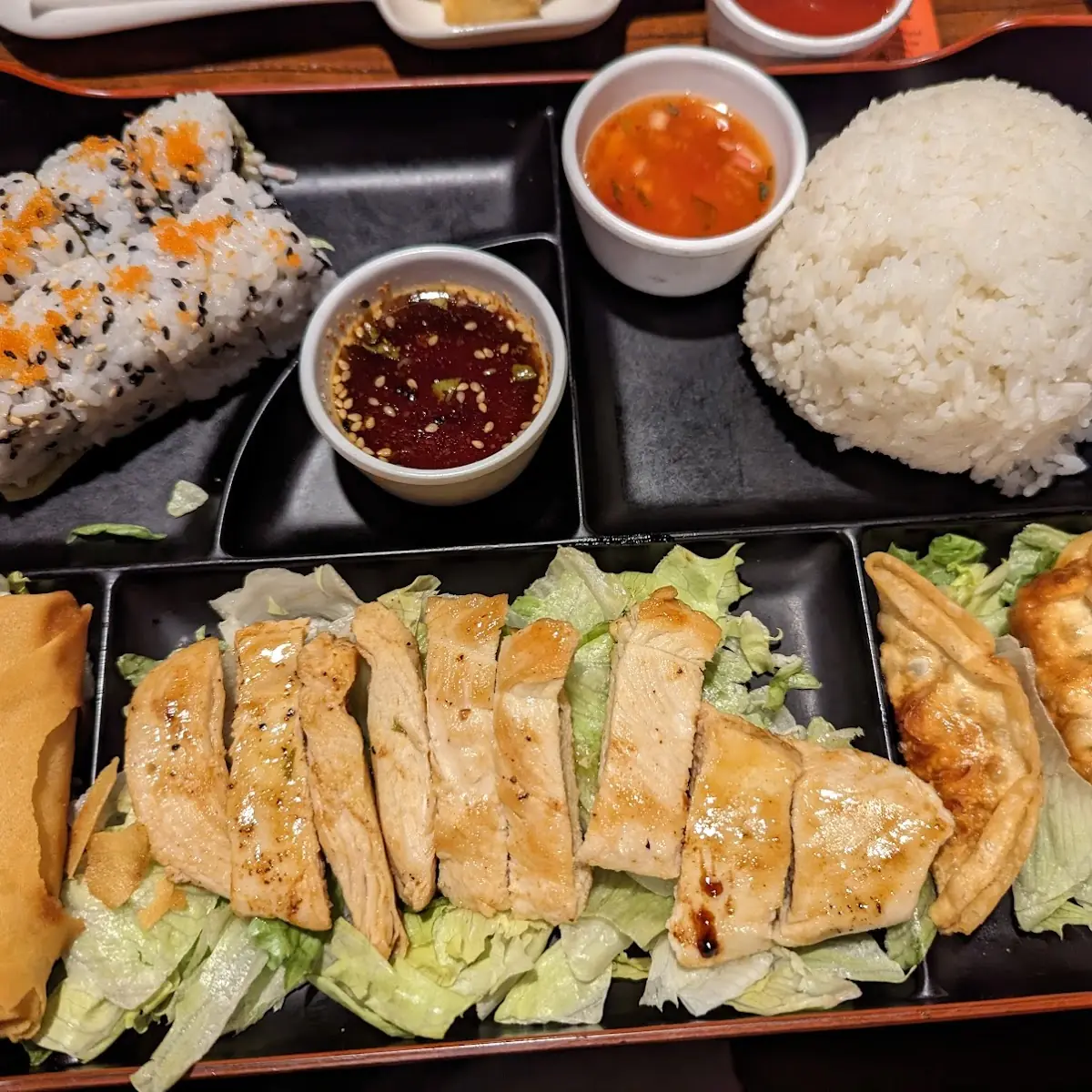 Grilled Chicken Bento Box
