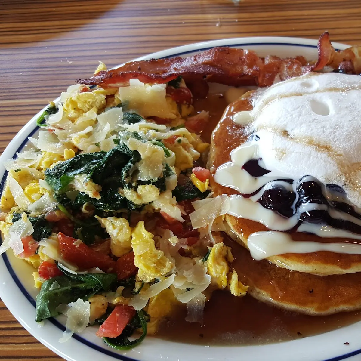 Pancakes with Cream Cheese