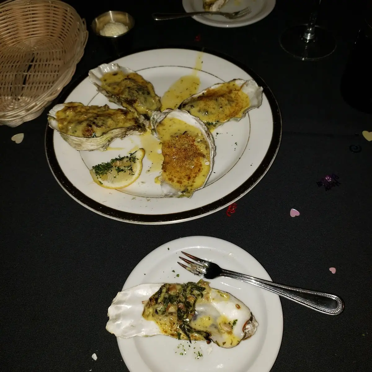 Oysters Rockefeller