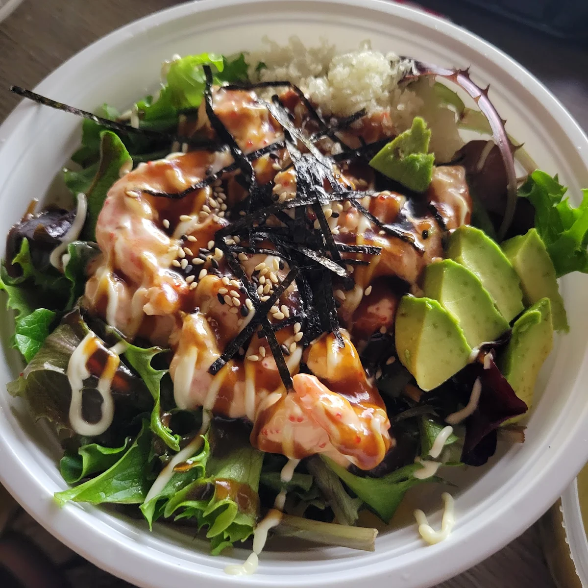 Lobster & Shrimp Poke Bowl
