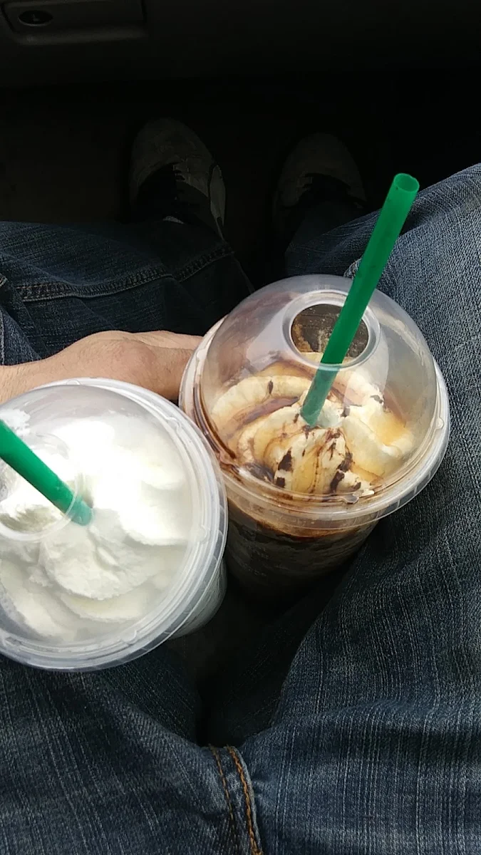 Vanilla Bean Creme and Java Chip Frappuccino