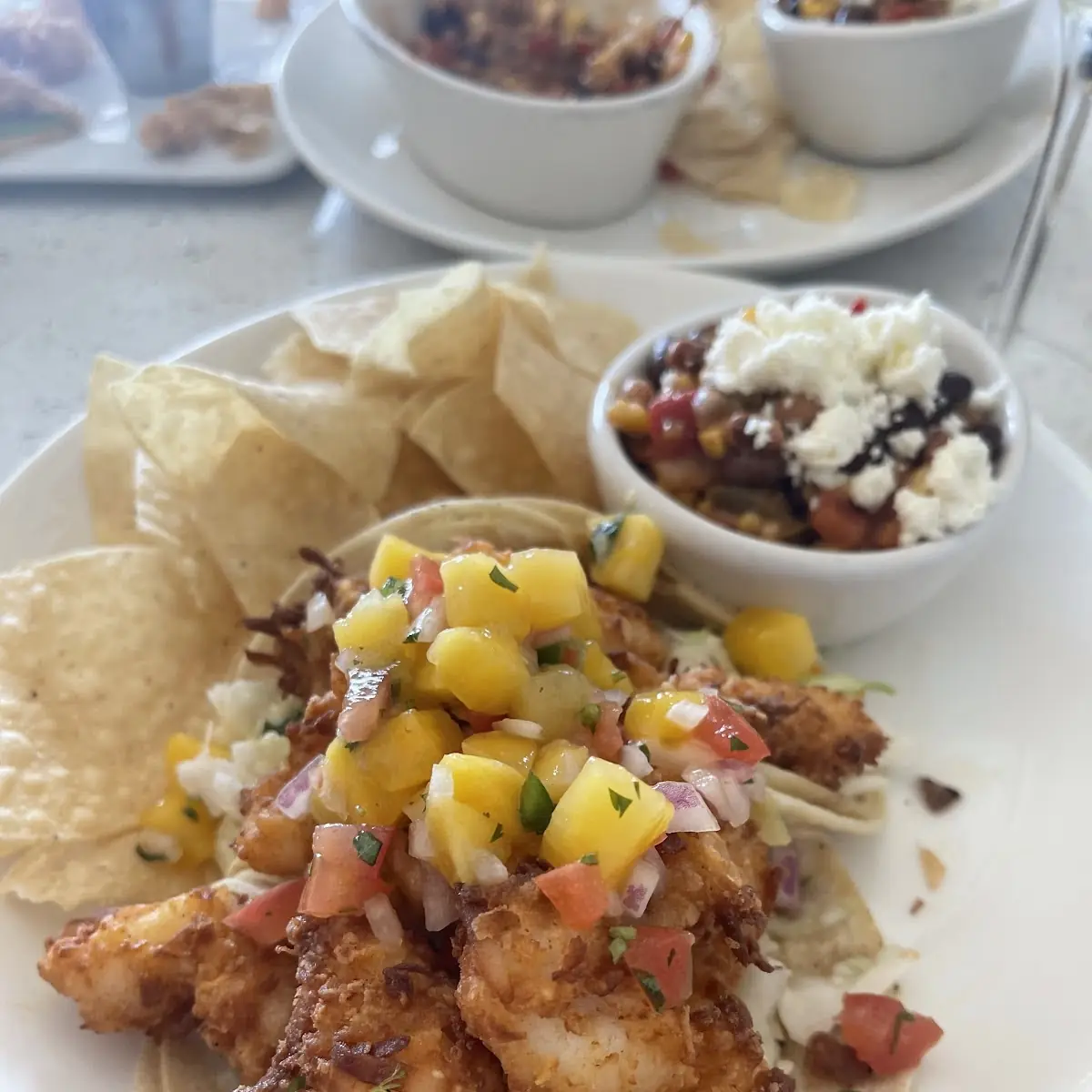 Coconut Shrimp Taco