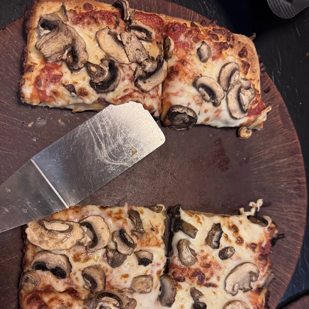 Mushroom Pizza