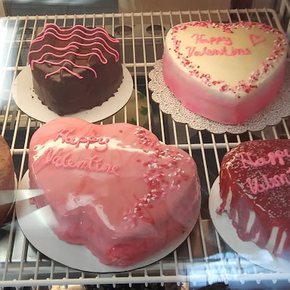 Valentine's Heart Shaped Chocolate Bumpy Cake 6