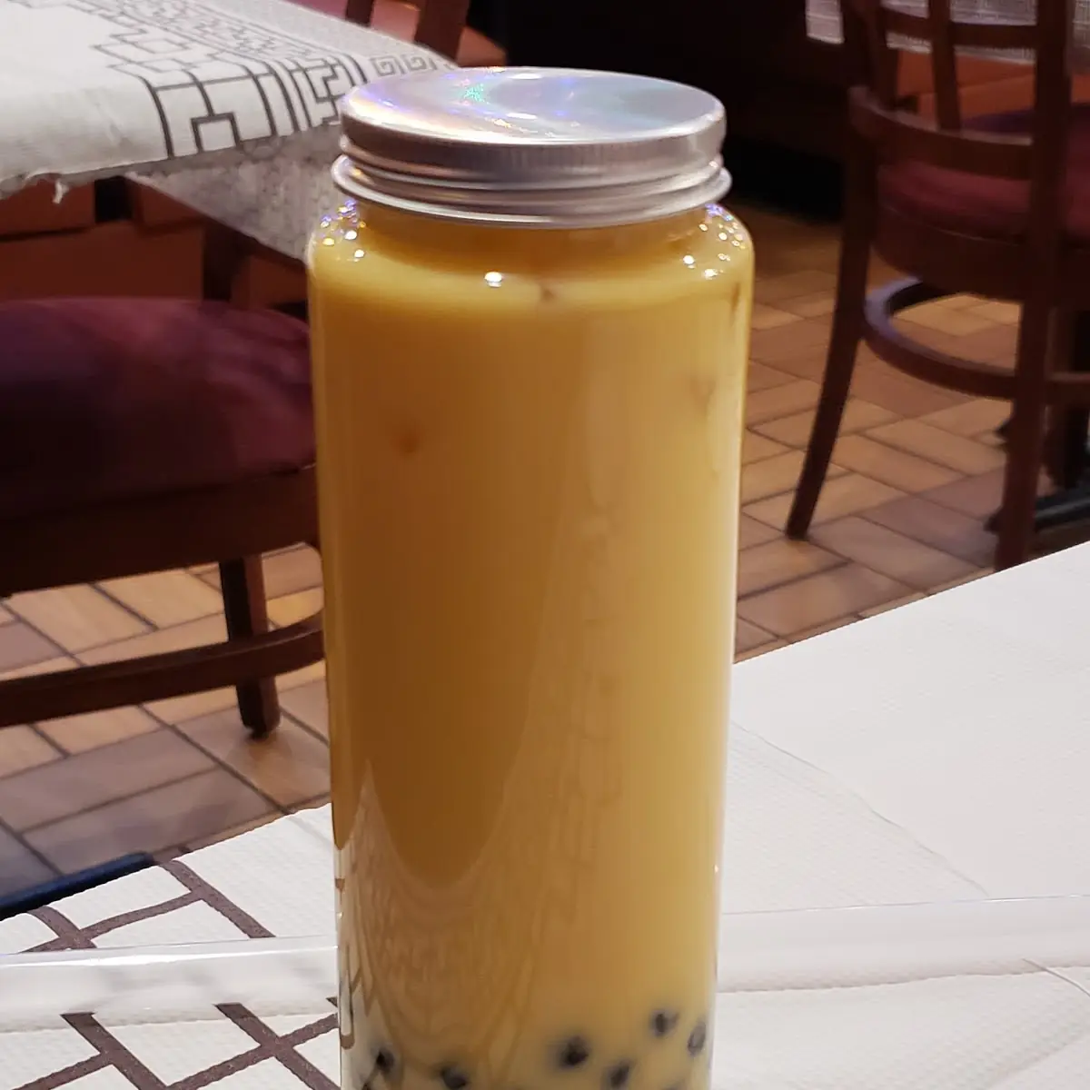 Mango Bubble Tea