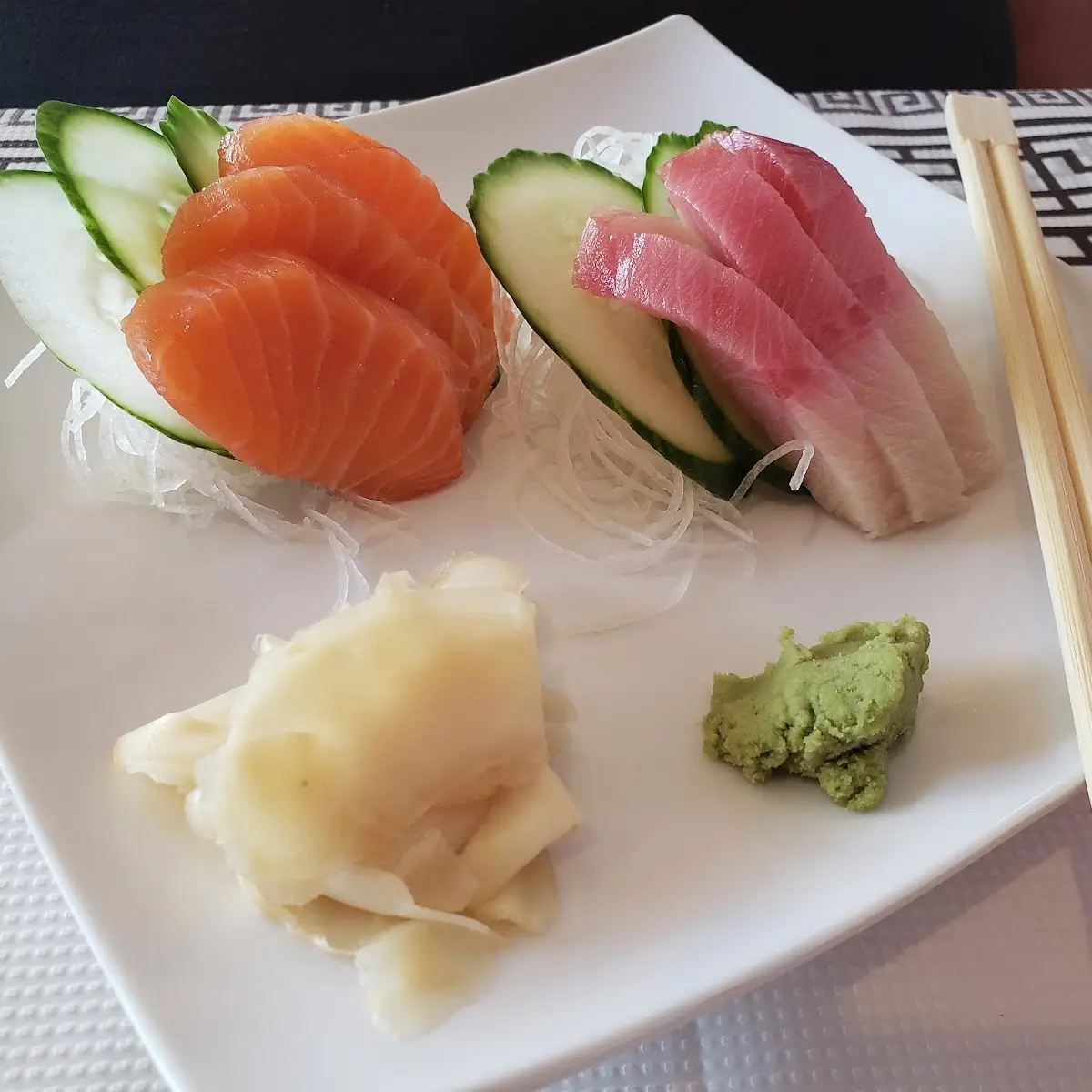 Tuna and Yellowtail Sashimi