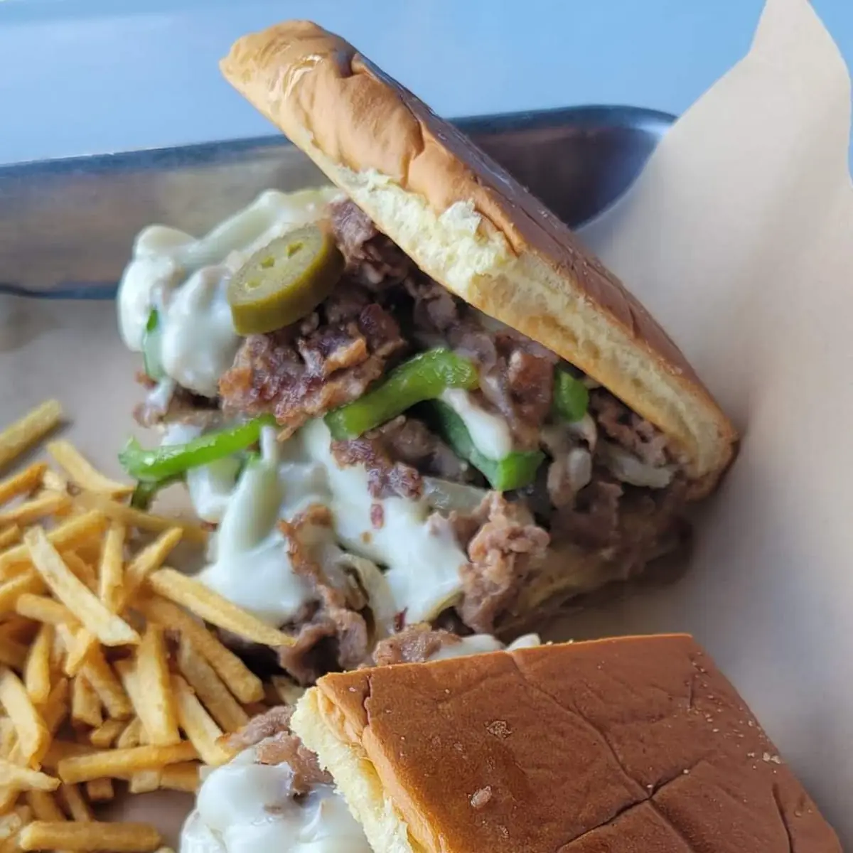 Philly Cheese Steak Sandwich