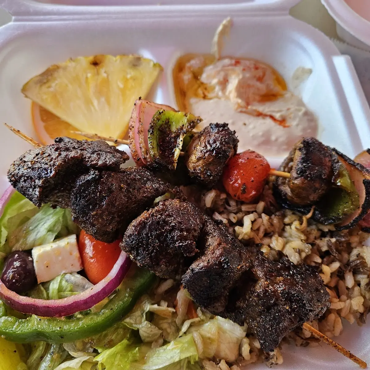 Beef Kebab Platter