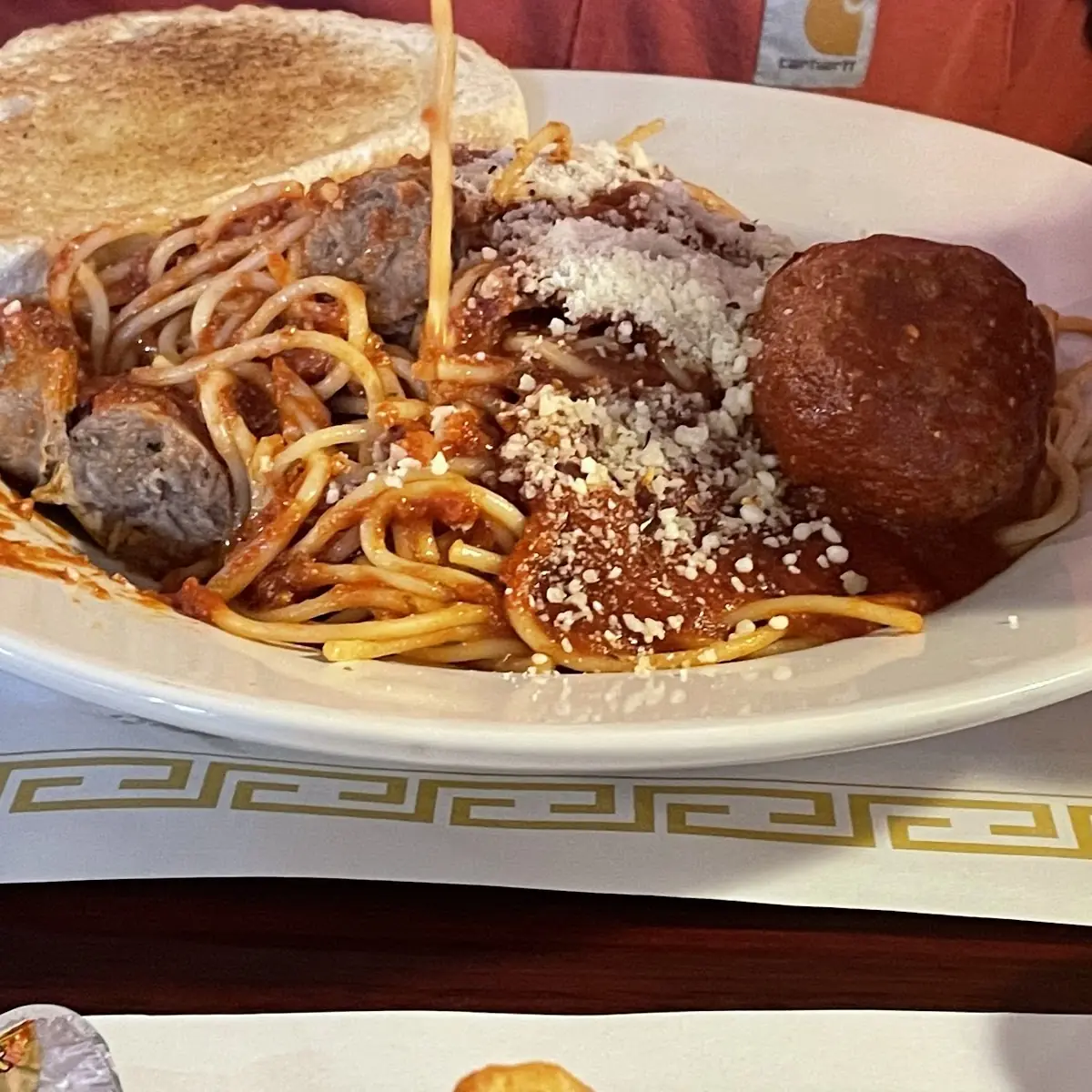Spaghetti and Meatballs