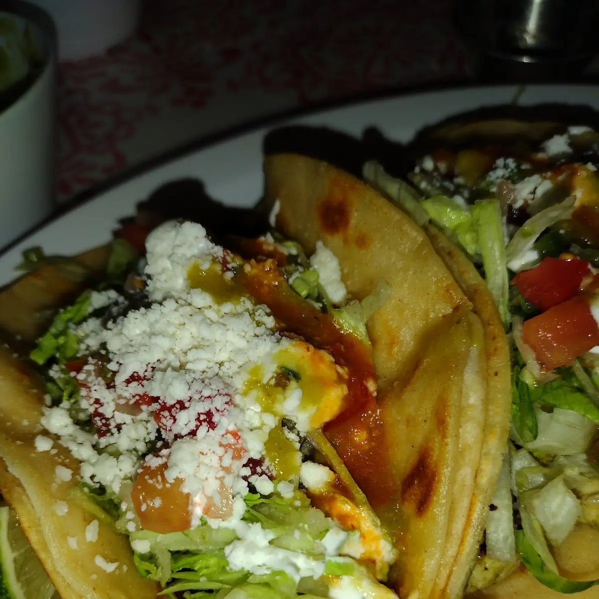 Chicken Taco Special Also Come Traditional