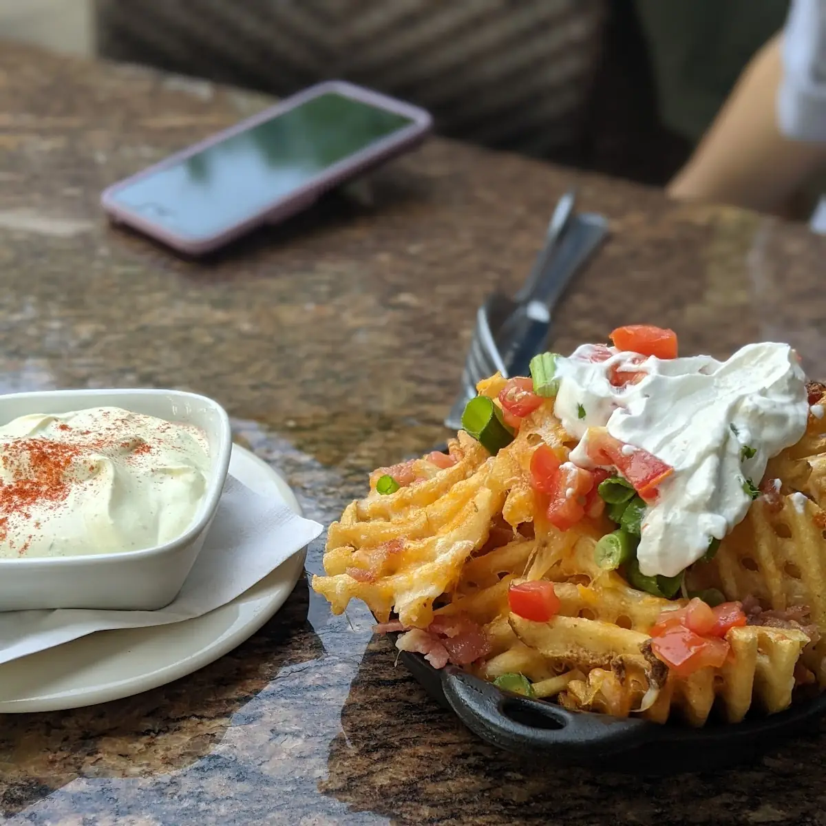 Loaded Waffle Fries