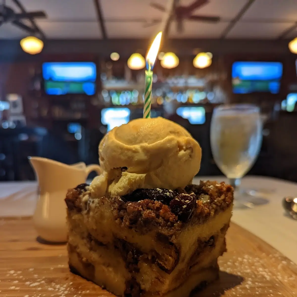 Whiskey Bread Pudding