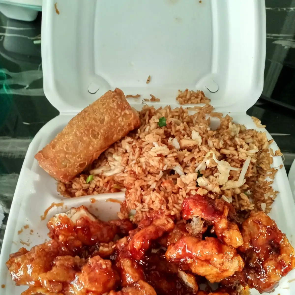 General TSO's Chicken Fried Rice