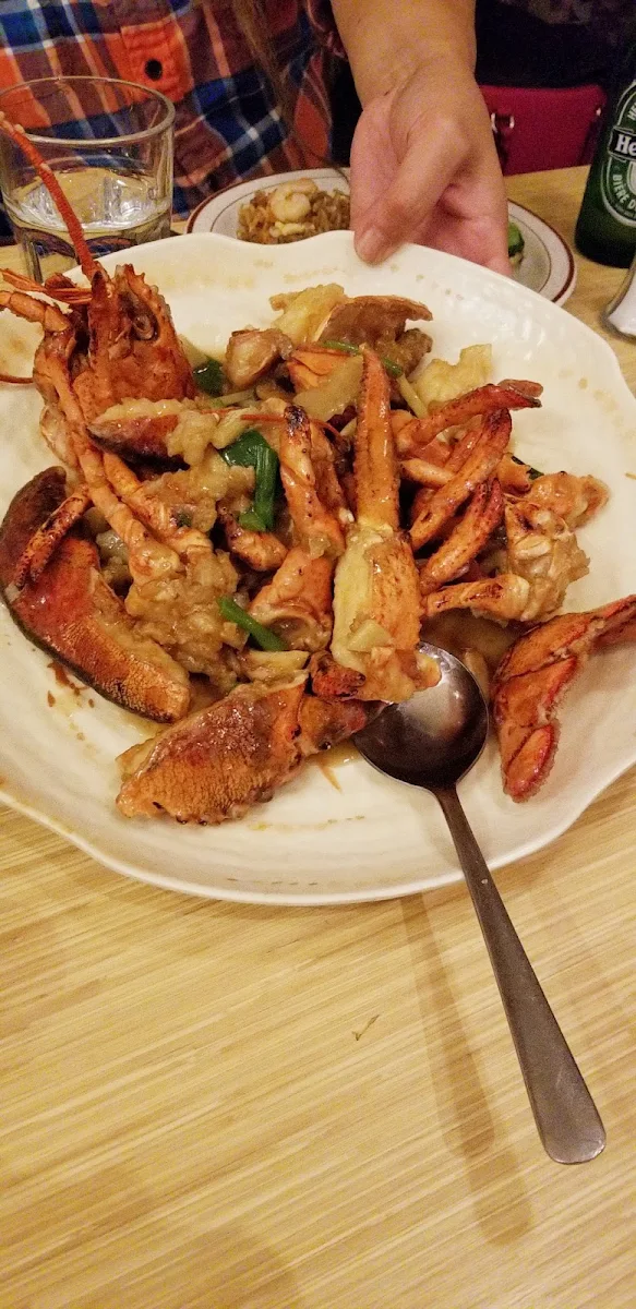 Garlic Lobster, Dragon Court Restaurant