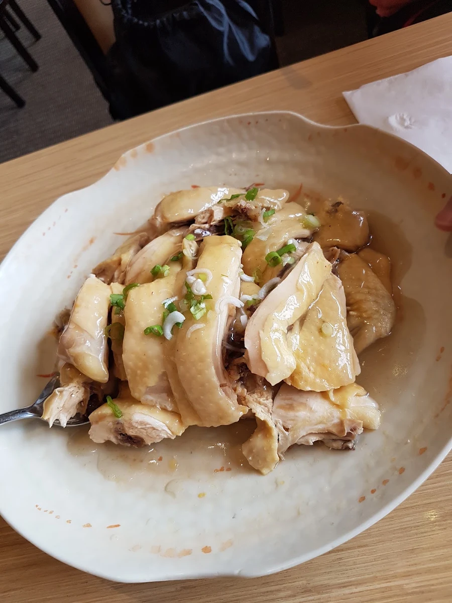 Steamed Chicken Half, Dragon Court Restaurant