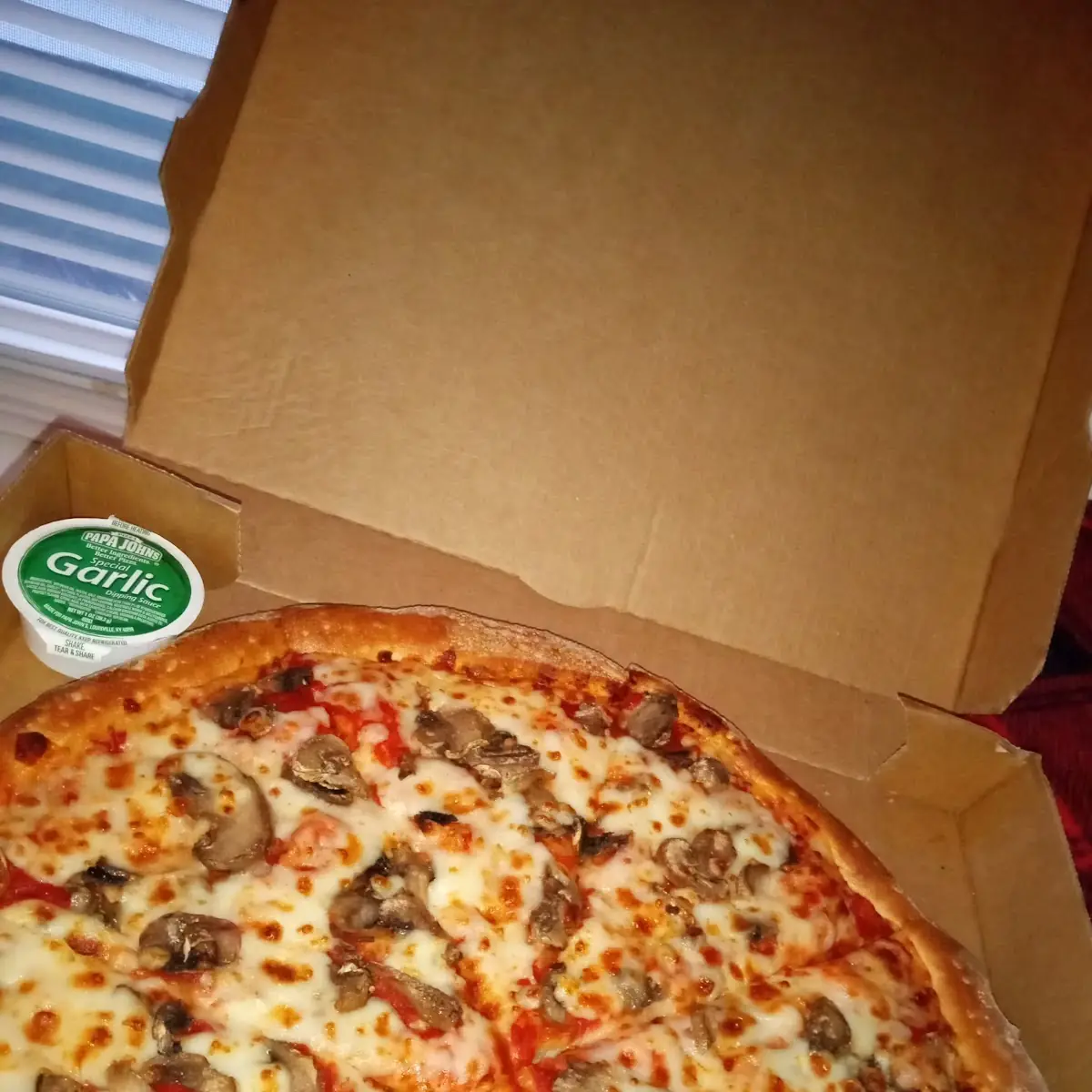 Sausage and Mushroom Pizza