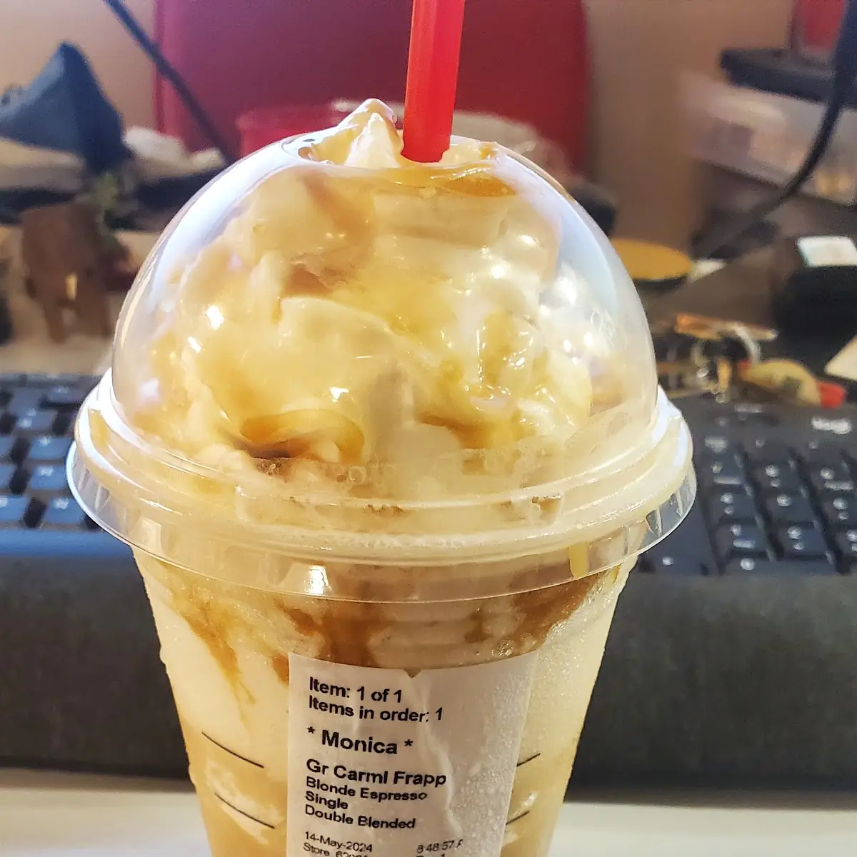 Caramel Frappe