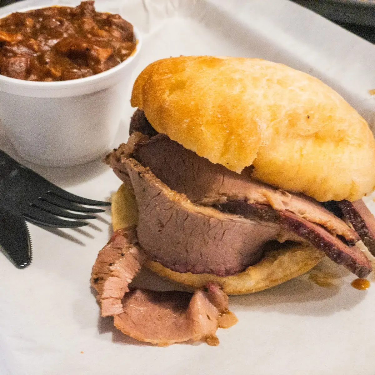 Beef Brisket Sandwich