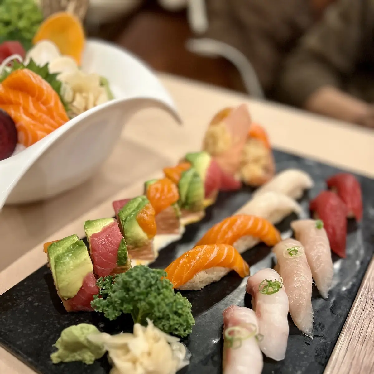 Golden State Roll with Assorted Sushi