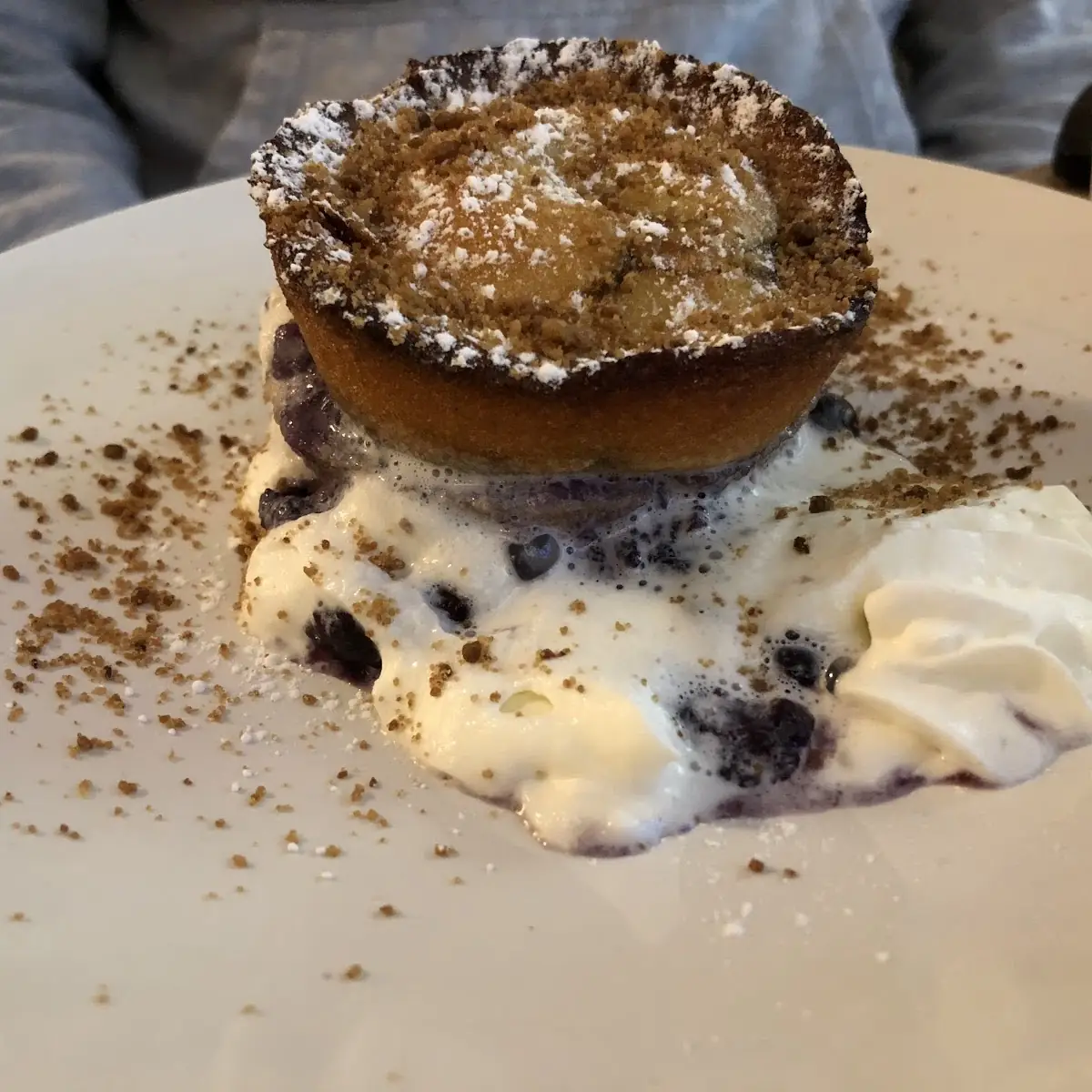 Babes Blueberry Clafouti