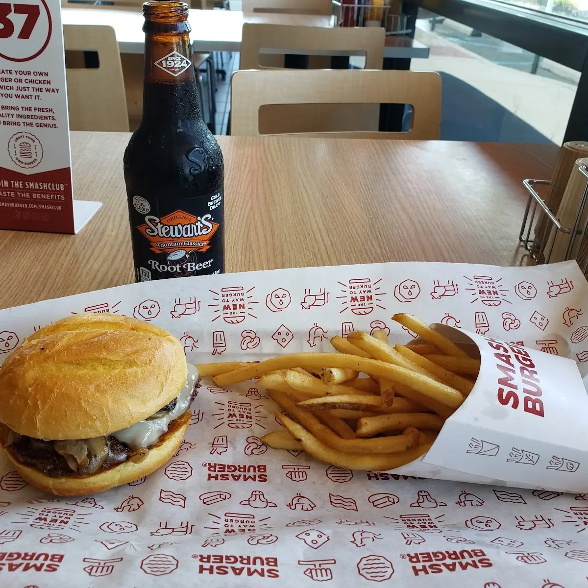Mushroom Swiss Burger