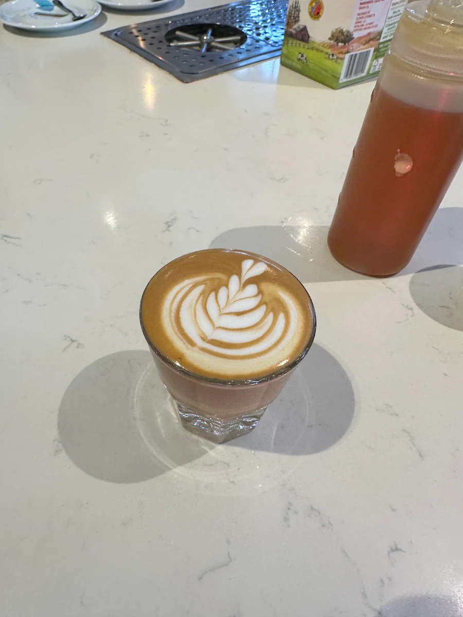 Espresso Latte with Milk Foam