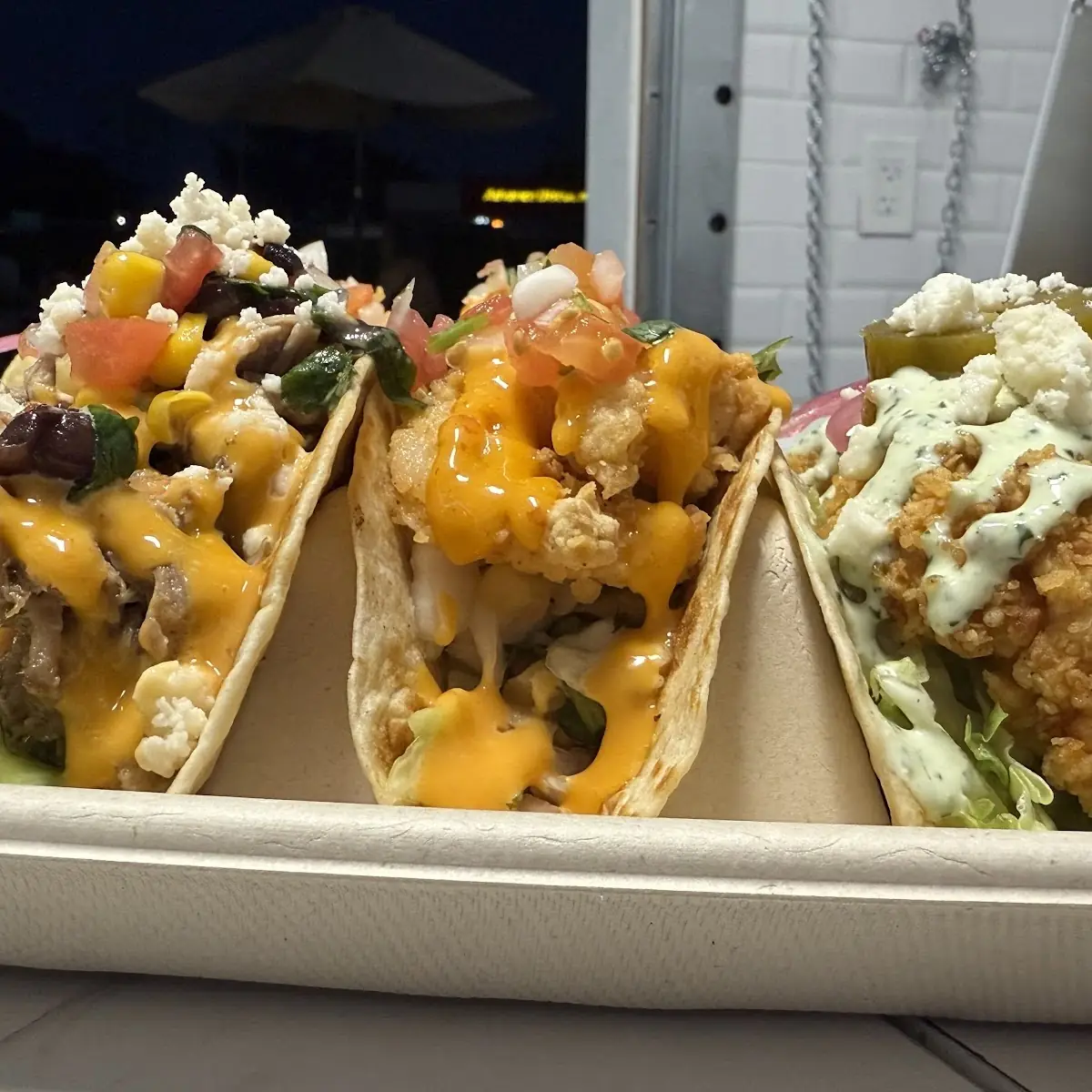 Bang Bang Shrimp Tacos