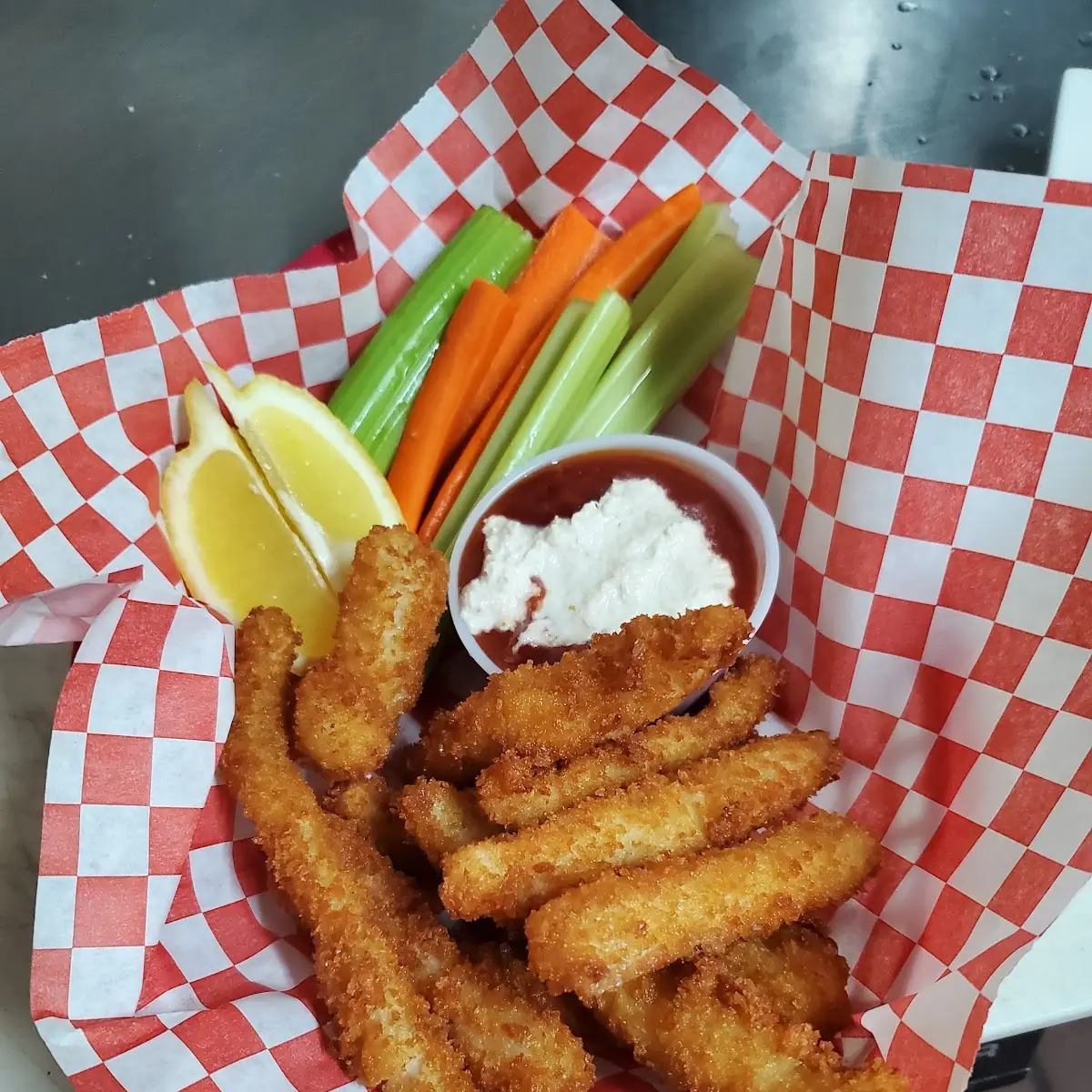 Fried Shrimp 'N' Chips